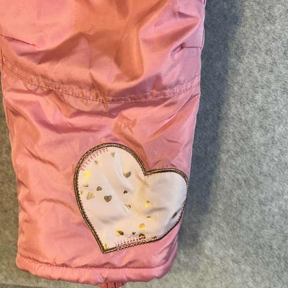 Girls Pink Artic Quest Ski Bib Suit size 5-6 - Picture 3 of 6